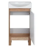 Cabinet with sink, Astor, oak, 40 cm order